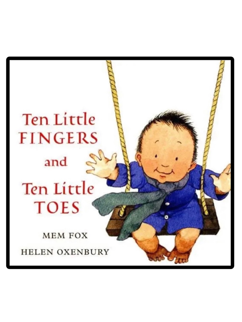 BUNDLE & SAVE🎉 Lap Size Ten Little Fingers & Ten Little Toes Board Book